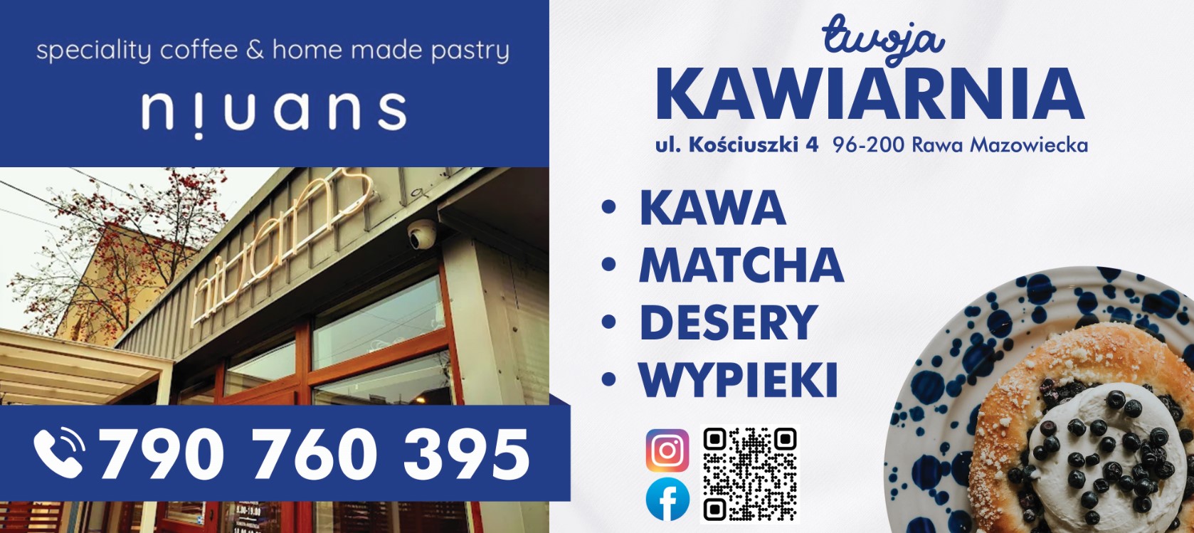 Kawiarnia Niuans - kawiarnia RAWA MAZOWIECKA kawiarnia RAWA MAZOWIECKA